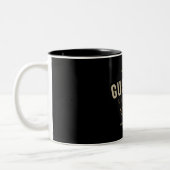 Tasse 2 Couleurs Membre de l'équipe Gustavo à vie Nom personnalisé (Gauche)