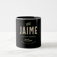 Membre de l'équipe Jaime Lifetime Nom personnalisé