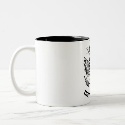 Tasse 2 Couleurs Membre de l'équipe Nugent Lifetime (Gauche)