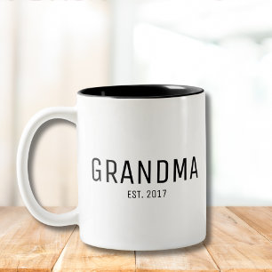 Tasse 2 Couleurs Mémé a Fondé le Nouveau Cadeau de Mémé