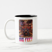 Mème de pieds Bigfoot amusant