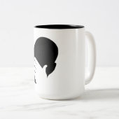 Tasse 2 Couleurs Mème Facepalm (Devant droit)