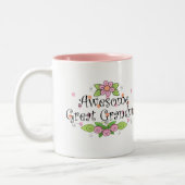 Tasse 2 Couleurs Mémé Incroyablement Géniale (Gauche)
