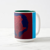 Tasse 2 Couleurs Mémoire de Rose (Devant droit)