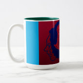 Tasse 2 Couleurs Mémoire de Rose (Gauche)