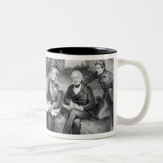 Tasse 2 Couleurs Mémoires de dictée du napoléon I à Emmanuel Las (Droit)