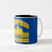 Tasse 2 Couleurs Memphis, Tennessee (Devant droit)