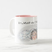 Tasse 2 Couleurs Ménopause du brouillard cérébral Musique (Devant gauche)