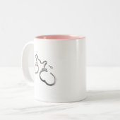 Tasse 2 Couleurs Menottes (Devant gauche)