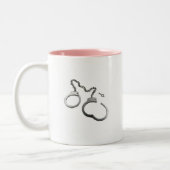 Tasse 2 Couleurs Menottes (Gauche)