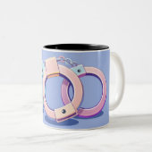 Tasse 2 Couleurs Menottes (Devant droit)