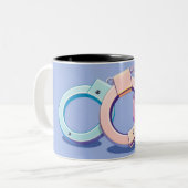 Tasse 2 Couleurs Menottes (Devant gauche)