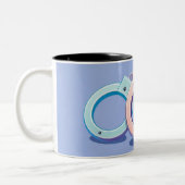 Tasse 2 Couleurs Menottes (Gauche)