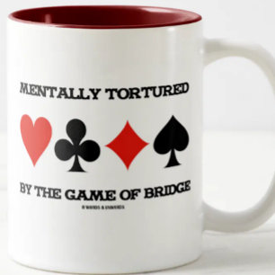 Tasse 2 Couleurs Mentalement par The Game de pont (humour)