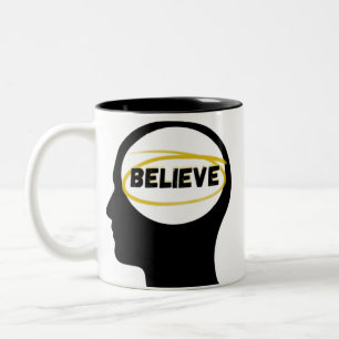 Tasse 2 Couleurs Mentalité Croire