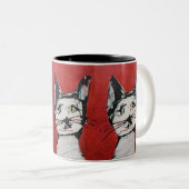 Tasse 2 Couleurs Meow (Devant droit)