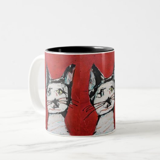 Tasse 2 Couleurs Meow (Devant gauche)