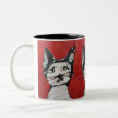 Tasse 2 Couleurs Meow (Gauche)