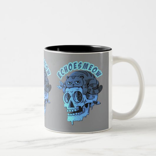 Tasse 2 Couleurs méowgique (Droit)
