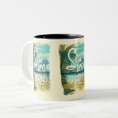 TASSE 2 COULEURS MER VOUS VOIR (Devant gauche)