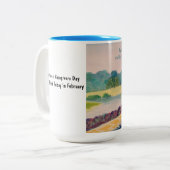 Tasse 2 Couleurs Merci (Devant gauche)