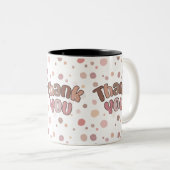 Tasse 2 Couleurs Merci (Devant droit)