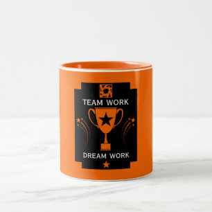 Tasse 2 Couleurs Merci à l'équipe d'entreprise