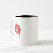 Tasse 2 Couleurs Merci Anciens (Devant gauche)