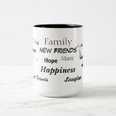 Tasse 2 Couleurs Merci beaucoup (Centre)