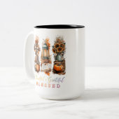 Tasse 2 Couleurs Merci gracieux béni (Devant gauche)