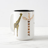 Tasse 2 Couleurs Merci Janine (Devant gauche)