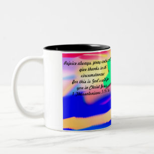 Tasse 2 Couleurs merci jesus