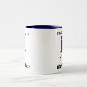 Tasse 2 Couleurs Mère de danse step Irlandaise - chaussure dure ble (Centre)