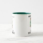 Tasse 2 Couleurs Mère de danse step Irlandaise - Vert (Centre)