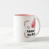 Tasse 2 Couleurs Mère de la mariée (Devant droit)