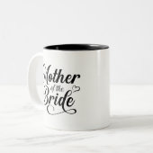Tasse 2 Couleurs Mère de la mariée (Devant gauche)