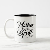 Tasse 2 Couleurs Mère de la mariée (Gauche)