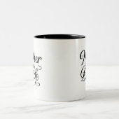 Tasse 2 Couleurs Mère de la mariée (Centre)