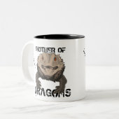 Tasse 2 Couleurs Mère des dragons (barbus) (Devant gauche)