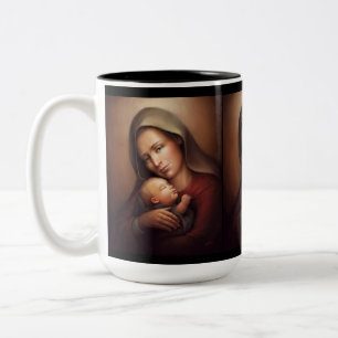 Tasse 2 Couleurs Mère divine