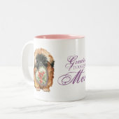 Tasse 2 Couleurs Mère du Coeur de Pékin (Devant gauche)