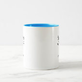 Tasse 2 Couleurs Mère du marié personnalisée (Centre)