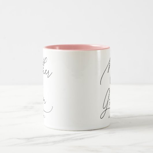 Tasse 2 Couleurs Mère Du Script Groom Chic (Centre)
