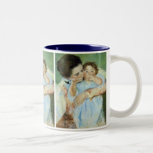 Tasse 2 Couleurs Mère et enfant (Droit)
