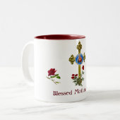 Tasse 2 Couleurs Mère MAry (Devant gauche)