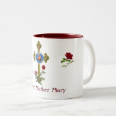Tasse 2 Couleurs Mère MAry (Devant droit)