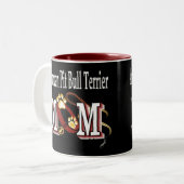 TASSE 2 COULEURS MÈRE TERRIER AMÉRICAINE (Devant gauche)