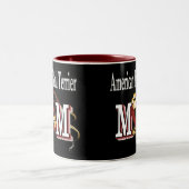 TASSE 2 COULEURS MÈRE TERRIER AMÉRICAINE (Centre)