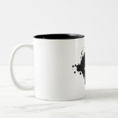 Tasse 2 Couleurs Merkel fou (Gauche)