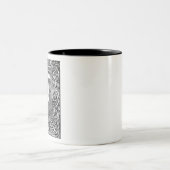 Tasse 2 Couleurs MERLIN, par Aubrey Beardsley - HD (Centre)